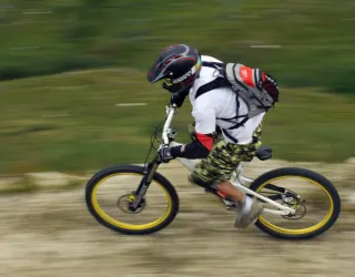 VTT descente à La Plagne