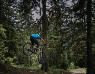 Itinéraire VTT Forêt de Miollet_Champagny-en-Vanoise