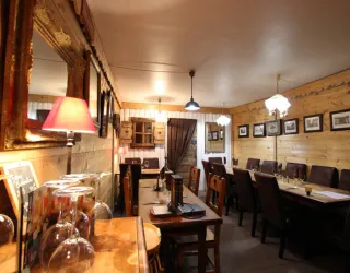 Salle du bas, restaurant La Spatule