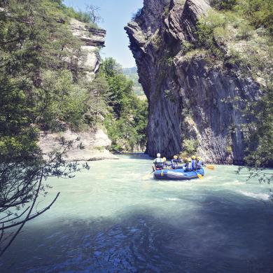 Rafting La Plagne gorges de villette