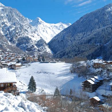 Champagny Village Hiver