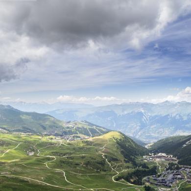 Panorama la Plagne