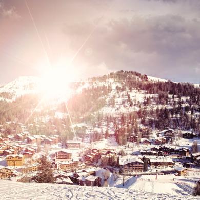 Village de Plagne 1800 en Tarentaise