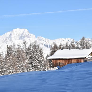 Magnifique vue sur le Mont Blanc ! 