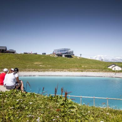 Prajourdan pause au lac