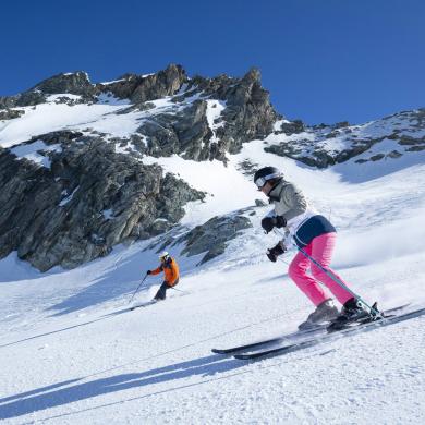 Ski piste La Plagne