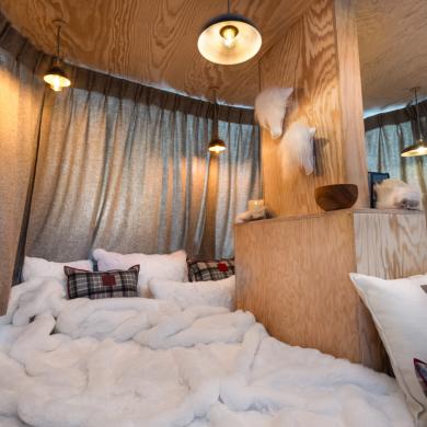 La Plagne Sky House chambre 360°