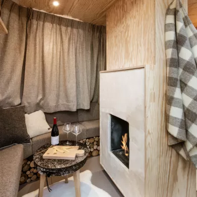La Plagne Sky House coin salon