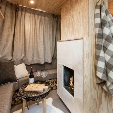 La Plagne Sky House coin salon