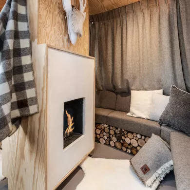 La Plagne Ski House au coin du feu