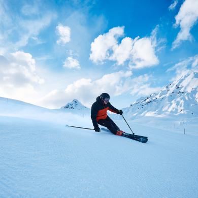 First track La Plagne