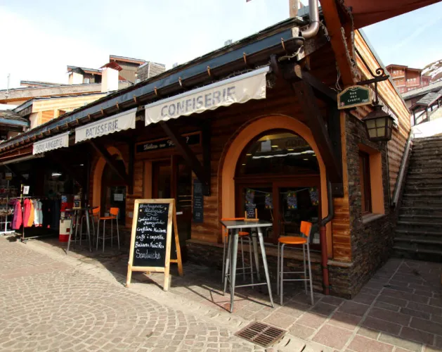 Façade de la boulangerie