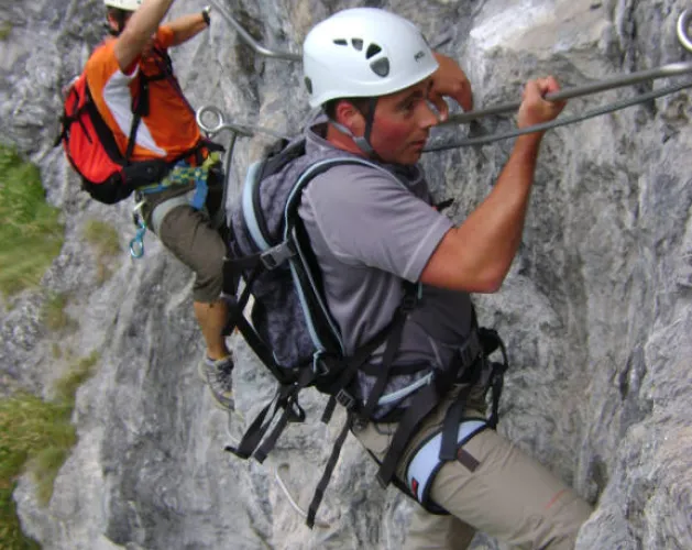 Sortie Via Ferrata encadrée par guide