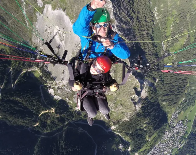 Parapente avec Aéroplagne