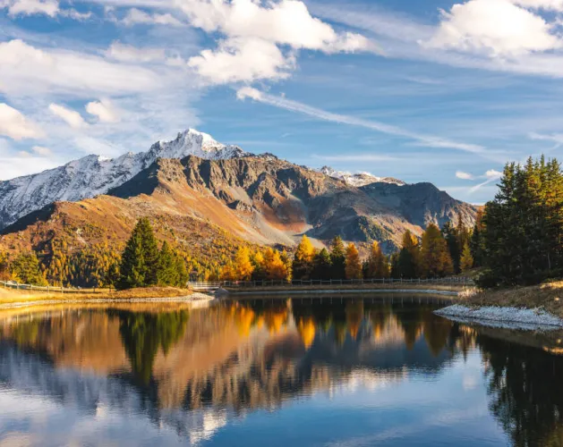 Itinéraire de randonnée pédestre : Le Tour du Lac des Pierres Blanches_Montchavin-les-Coches