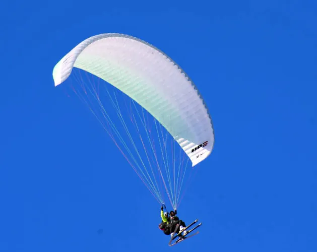 Vol en parapente biplace