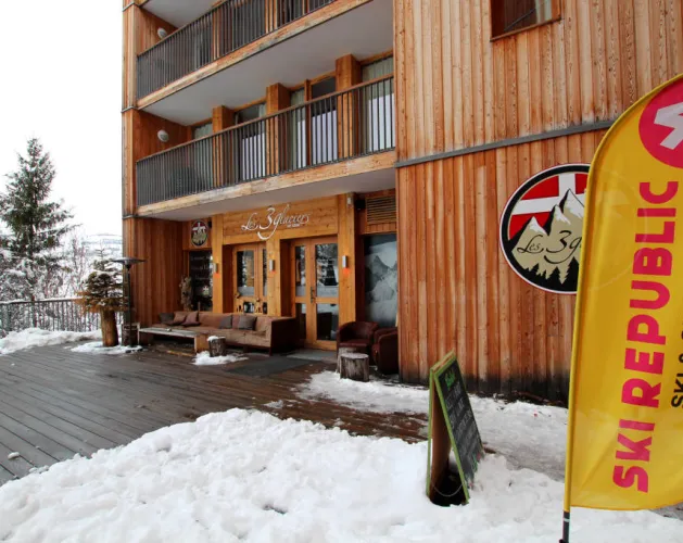 Accès au magasin Ski Republic