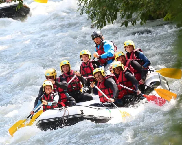 Rafting sur l'Isère