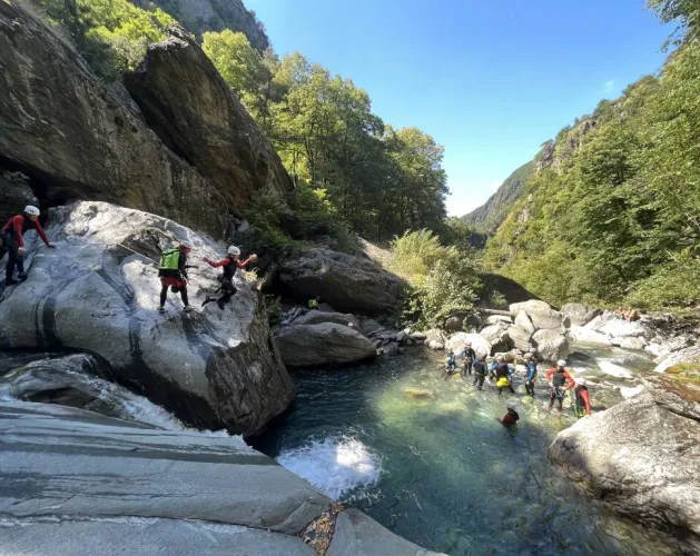 Sortie canyoning
