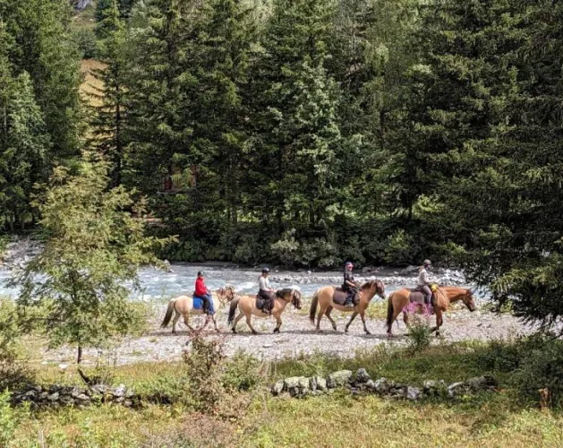 Balade à cheval Champagny-le-Haut