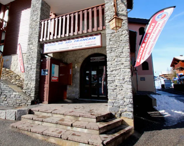 Façade bureaux ESF aux Coches