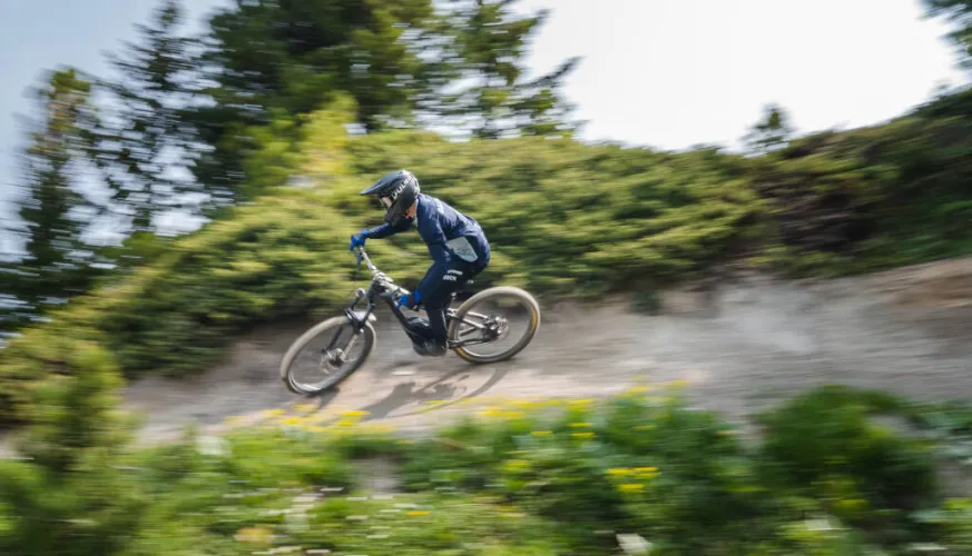 Descente VTT enduro