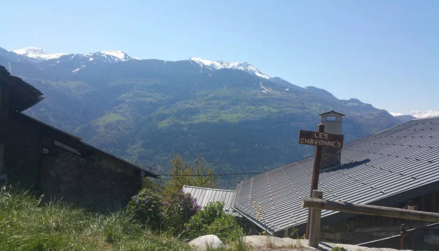 Sentier de Grumailly vallée de la Plagne