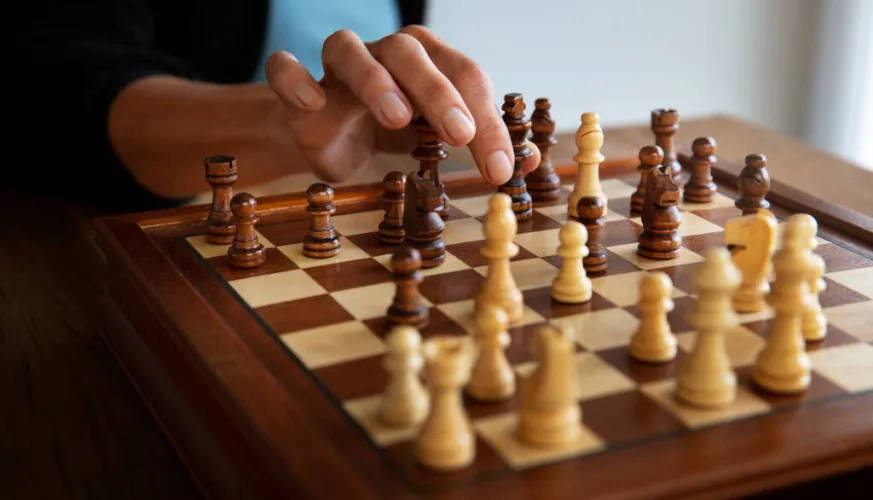 Rencontre autour des échecs_Aime-la-Plagne