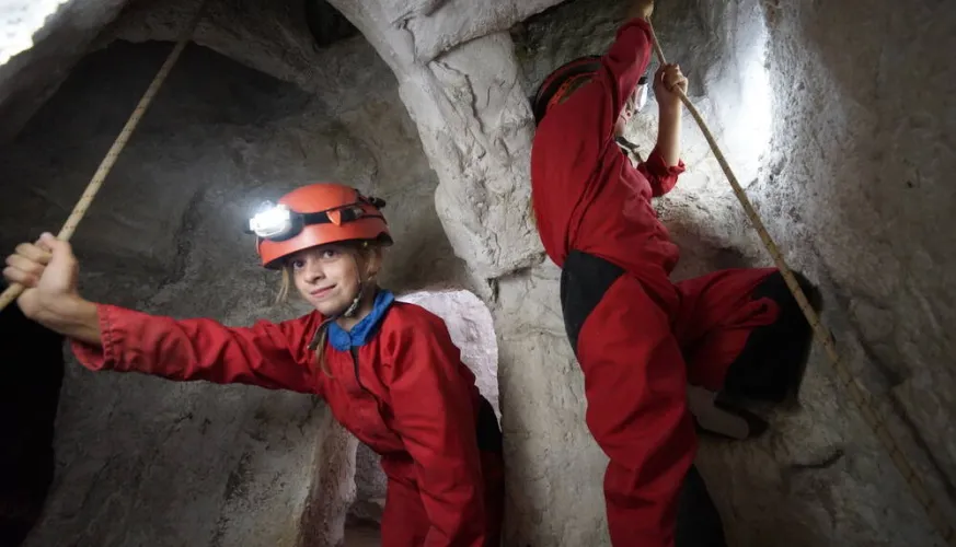 Spéléotruck I Grotte artificielle mobile_Montchavin-les-Coches