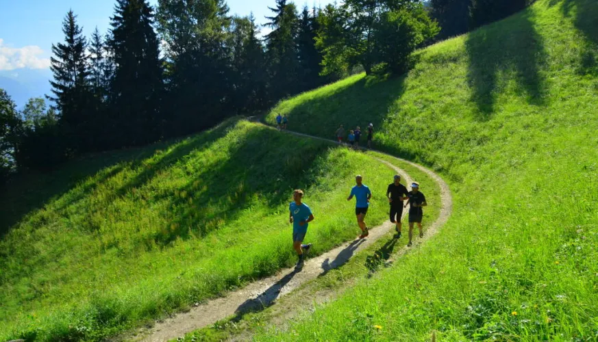 Séance de footing !_Montchavin-les-Coches
