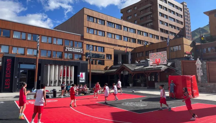 Tournoi de basket-ball 3x3_La Plagne