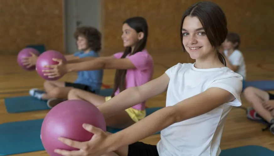Semaine Dolce Vita | Séance jeunesse Gym ludique_Plagne-Montalbert