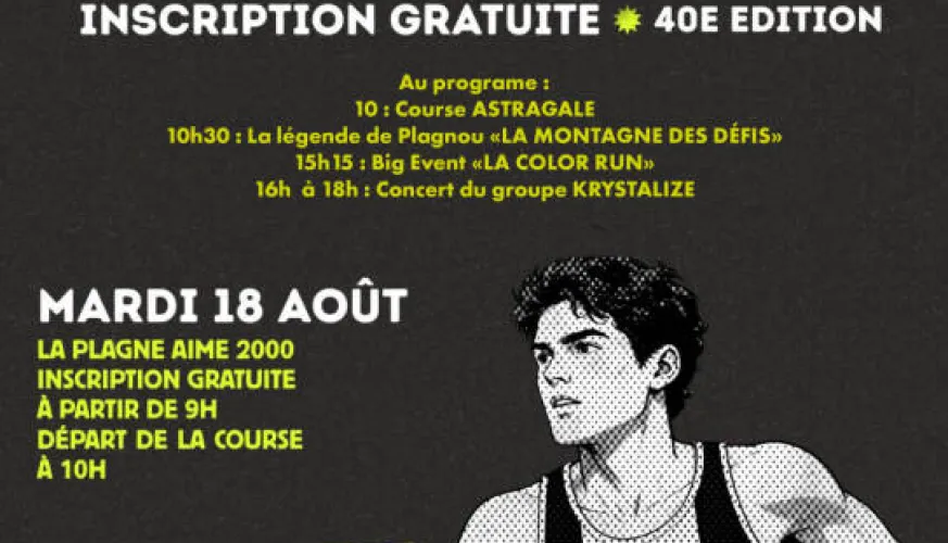 Course l'Astragale_La Plagne