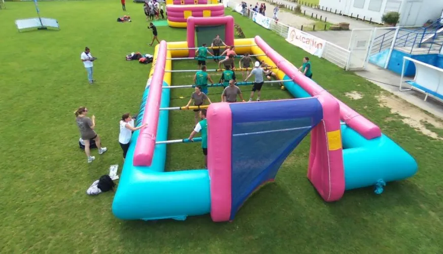 Le Festoche des Mioches | Baby foot Géant_Plagne-Montalbert