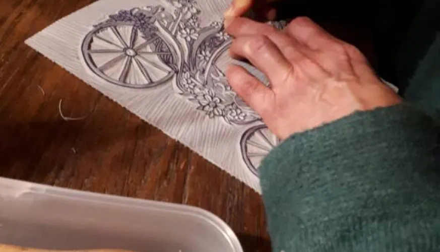 Cours de gravure pour les enfants_Aime-la-Plagne
