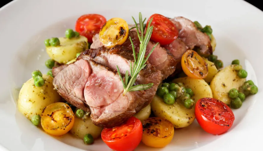 Menu tête de veau_La Plagne Tarentaise