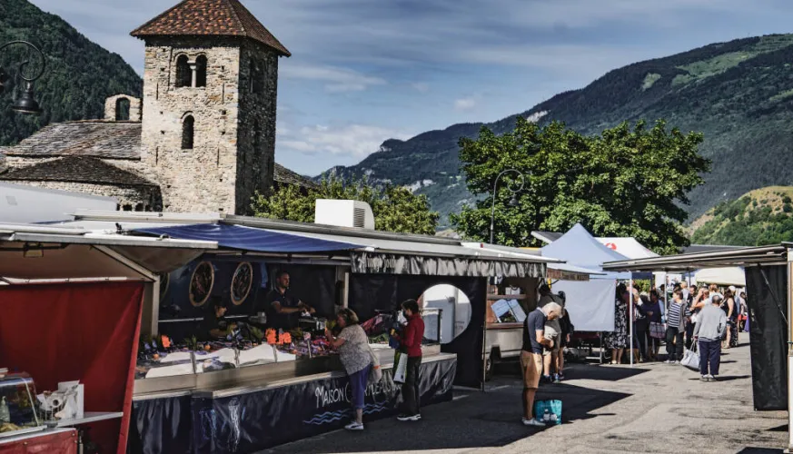 Marché d'Aime_Aime-la-Plagne