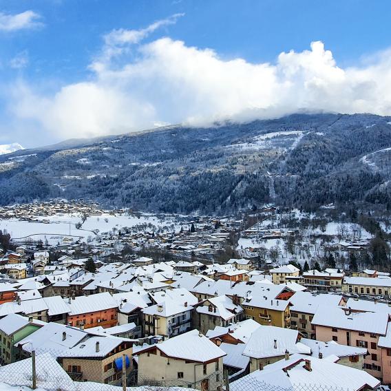 Aime vallée en hiver
