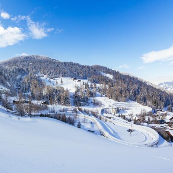 Piste Olympique de bobsleigh La Plagne