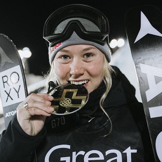 Tess Ledeux médaille d'or aux X Games Aspen