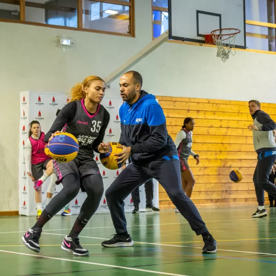 Partenariat La Plagne / Ligue AURA
