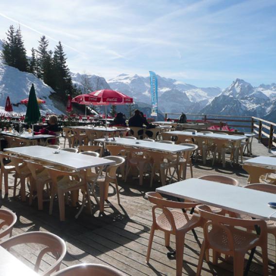 CHAMPAGNY Terrasse La Rossa