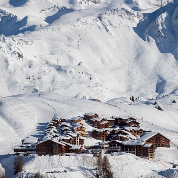 Plagne Soleil au coeur du domaine Paradiski