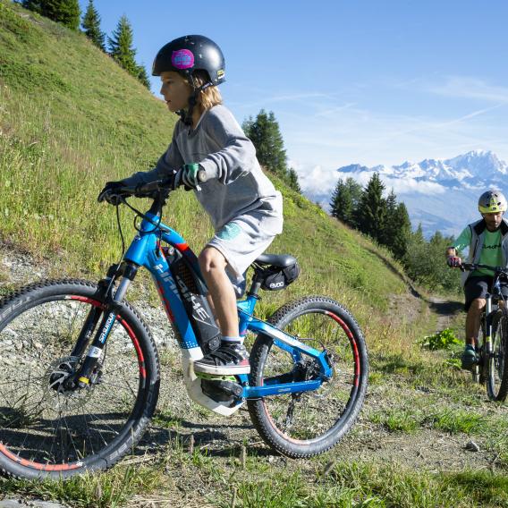 Du VTT électrique en famille !