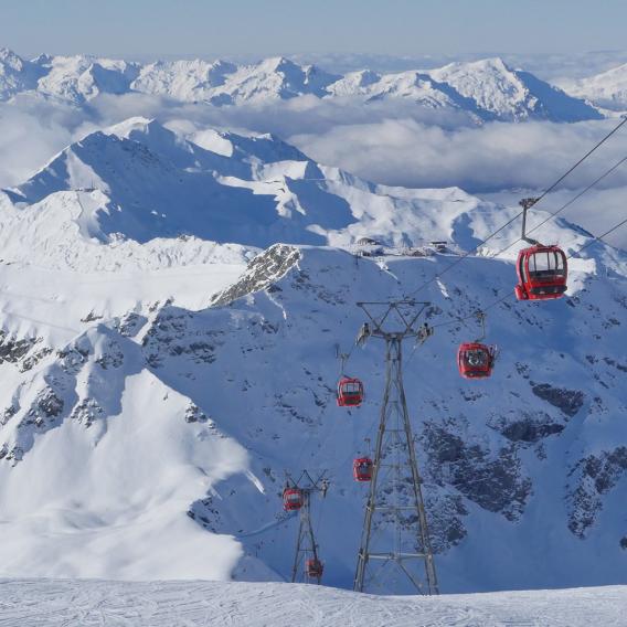 Domaine skiable La Plagne glacier