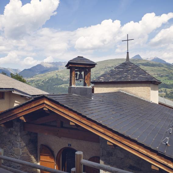 Clocher de La Plagne Montchavin les coches