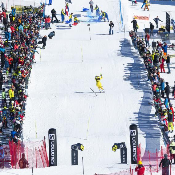 Super Slalom descente La Plagne