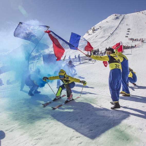 Super Slalom fun La Plagne