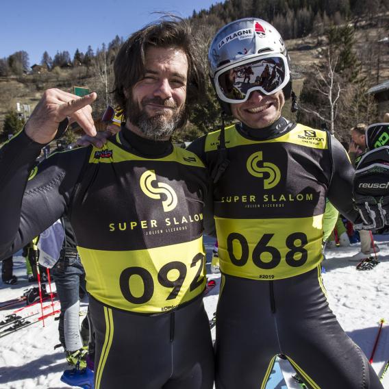 Super Slalom duo La Plagne