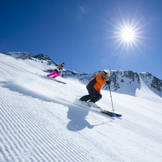 Ski La Plagne soleil